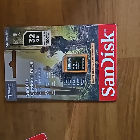 SANDISK Outdoor plus 32 GB x 2 cards - Picture 2 of 5